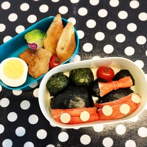 簡単ミッキー★ミニーのキャラ弁